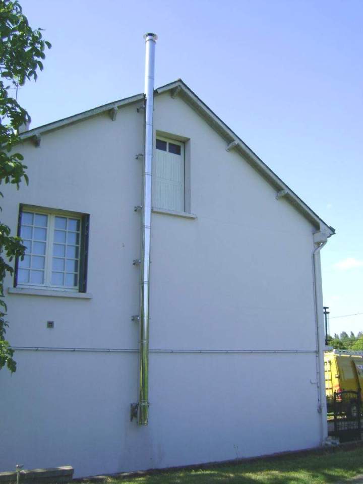 Installation de conduit de fumée Rezé