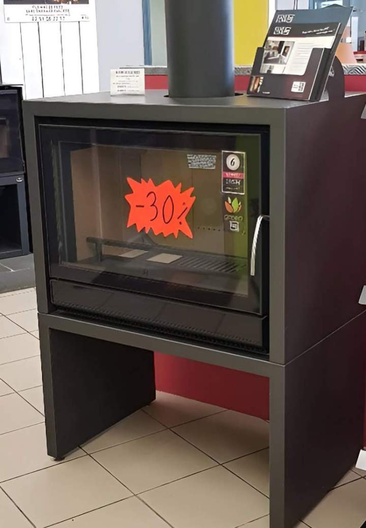 Poêle en bois Rezé