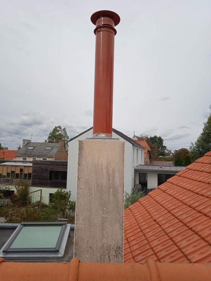 Installation de conduit de fumée Rezé